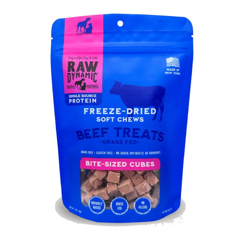 Raw Dynamic Freeze Dried Beef Treats 1.5oz