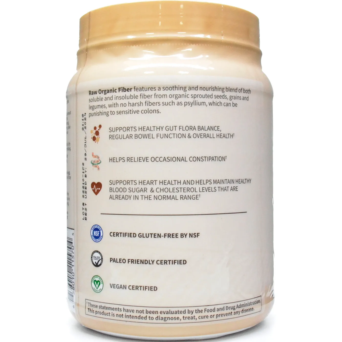 RAW Organic Fiber 803g By Garden Of Life