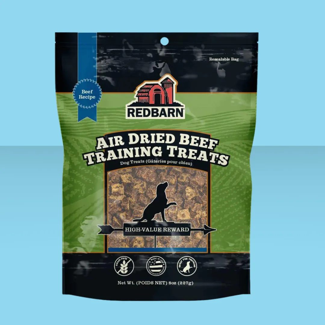 Redbarn Air Dried Training Treat Beef 8oz