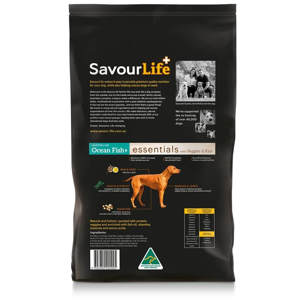 Savourlife Essentials Adult Ocean Fish Dry Dog Food