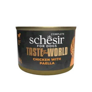 Schesir Dog Taste The World Chicken With Paella 150g