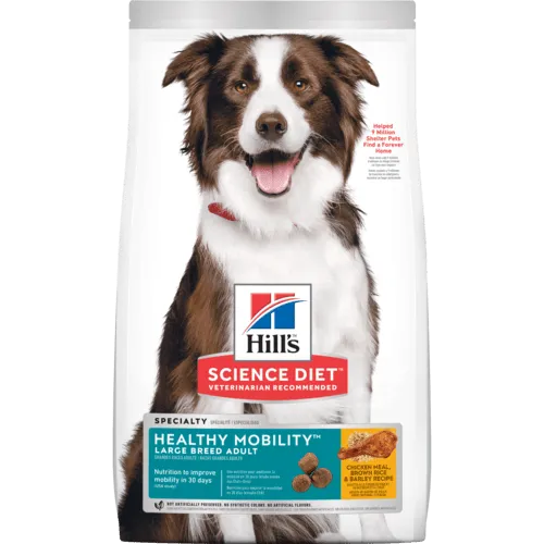 Science Diet Adult Healthy Mobility Large Breed Chicken Meal, Brown Rice & Barley Recipe Dry Dog Food