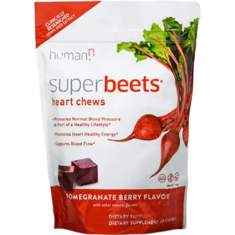 SuperBeets Heart Chews 60 soft chews by HumanN