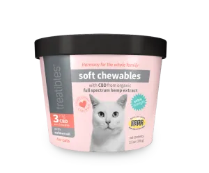 Treatibles FOR CATS: EXTRA STRENGTH CBD Soft Chewables 3mg