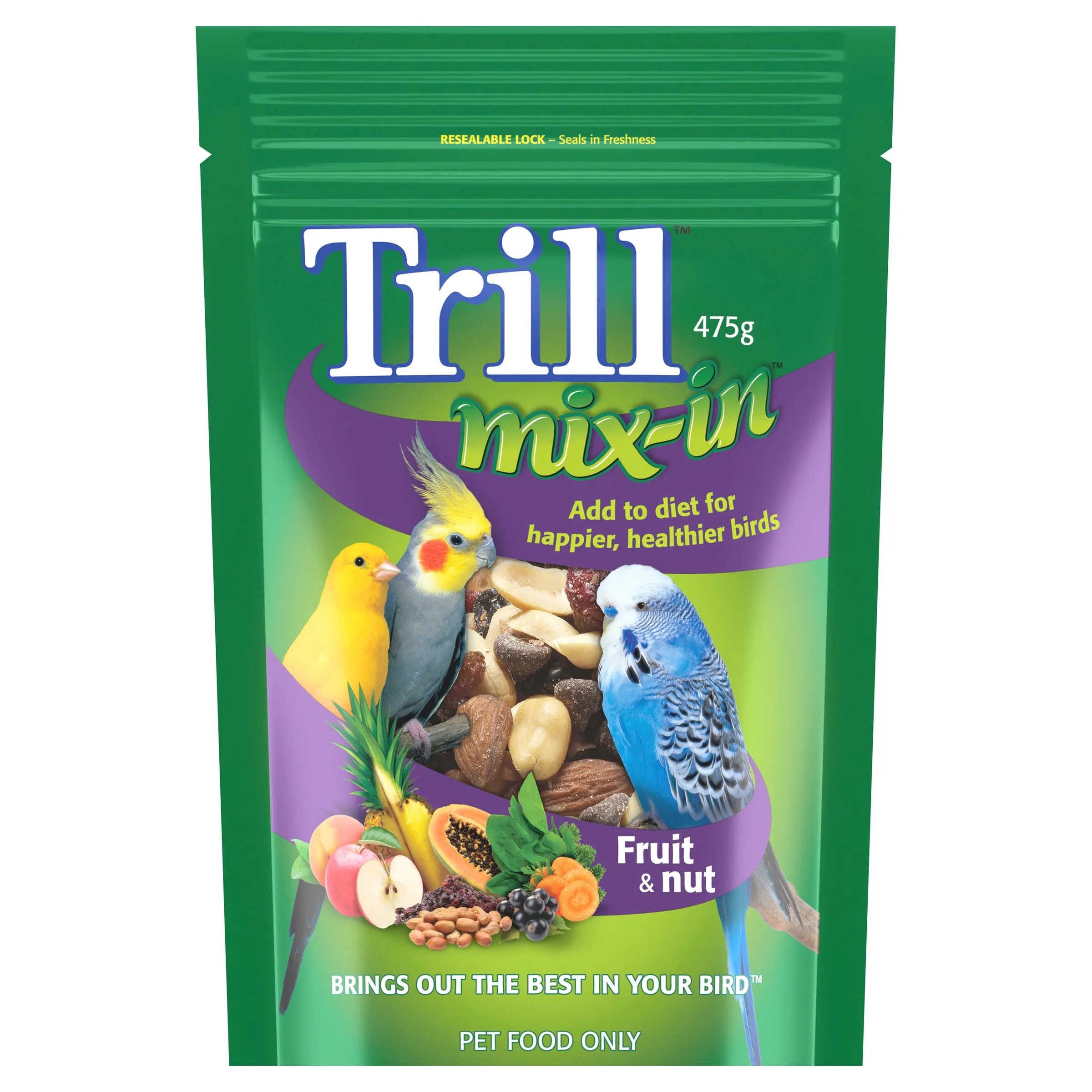 Trill Mix In Fruit & Nut Blend 475g