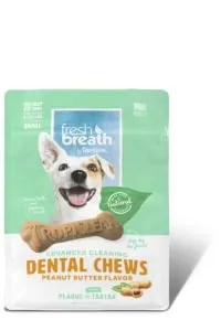 Tropiclean Fresh Breath Dental Bones - Peanut Butter