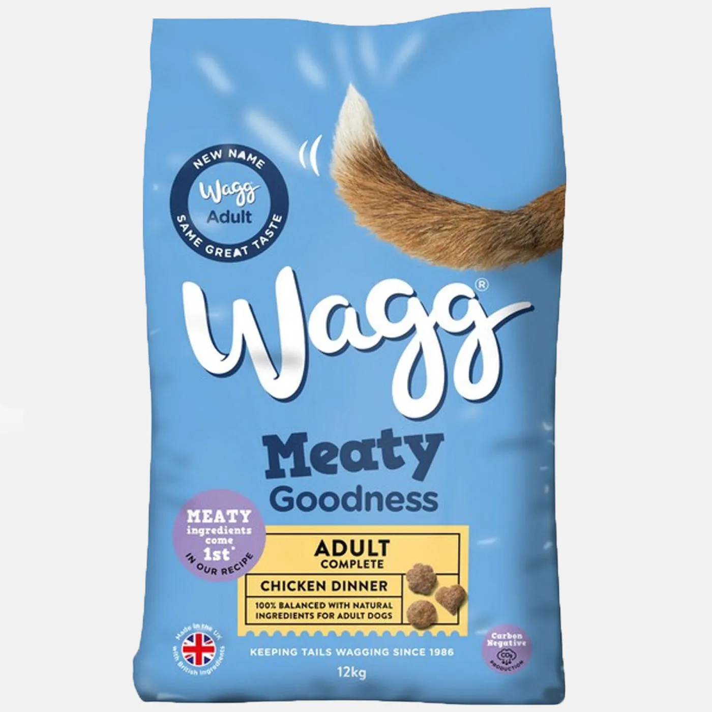 Wagg Meaty Goodness Complete Dry Adult Dog Food with Chicken