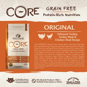 Wellness Core Grain Free Indoor Adult Dry Cat Food