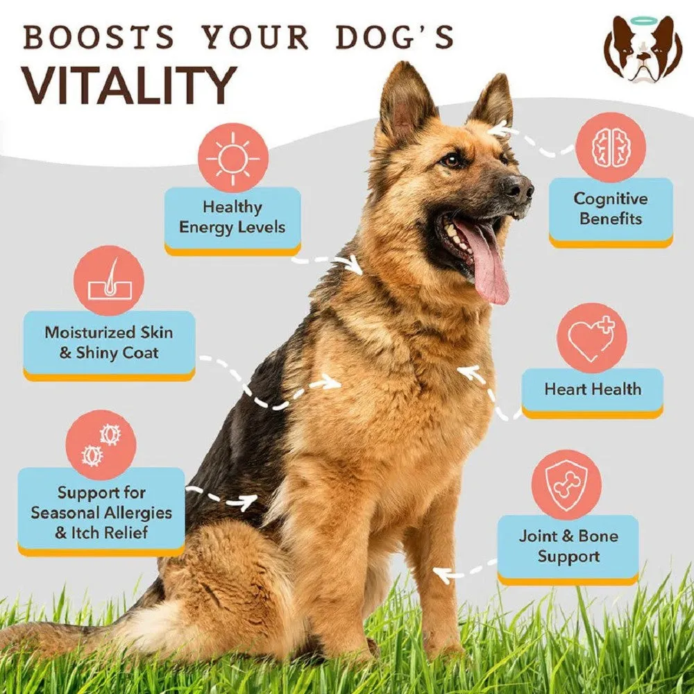 Wild Alaskan Fish Oil Food Supplement for Dogs