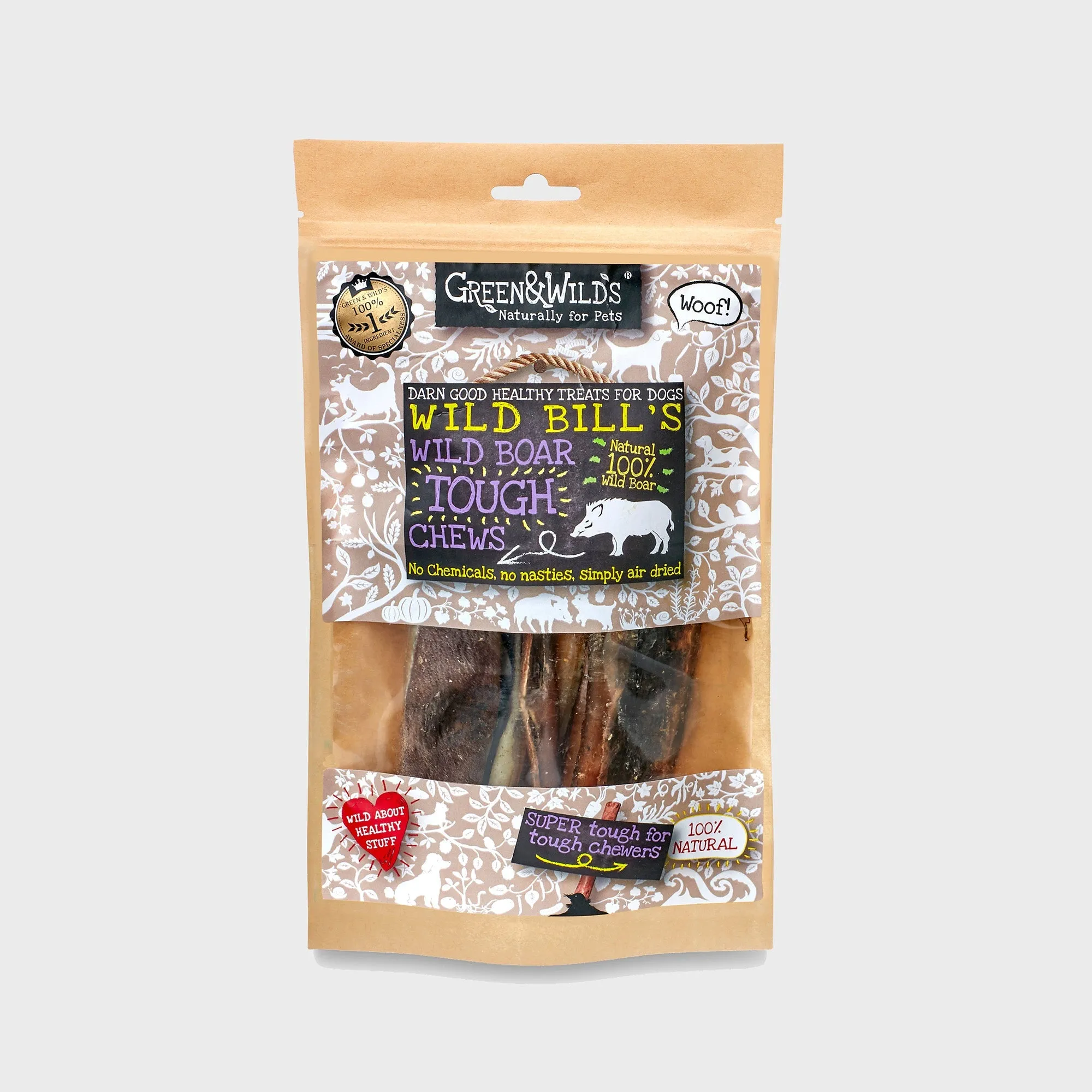 Wild Boar Tough Chews 160g